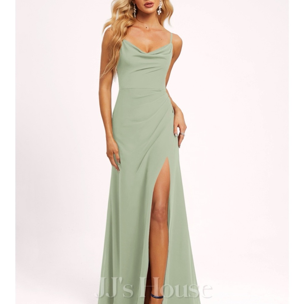 JJs House Sage Green Maxi Dress
